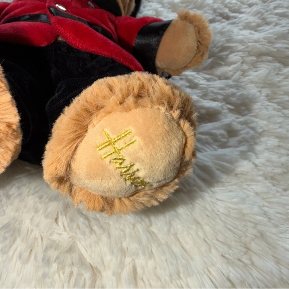 Harrods Royal Guard Plush Bear - Red Tan and Black - Picture 2 of 3